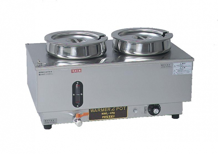 ウォーマーポット＜電気湯せん器＞ NWL-870WP（ヨコ型）｜電気厨房機器 
